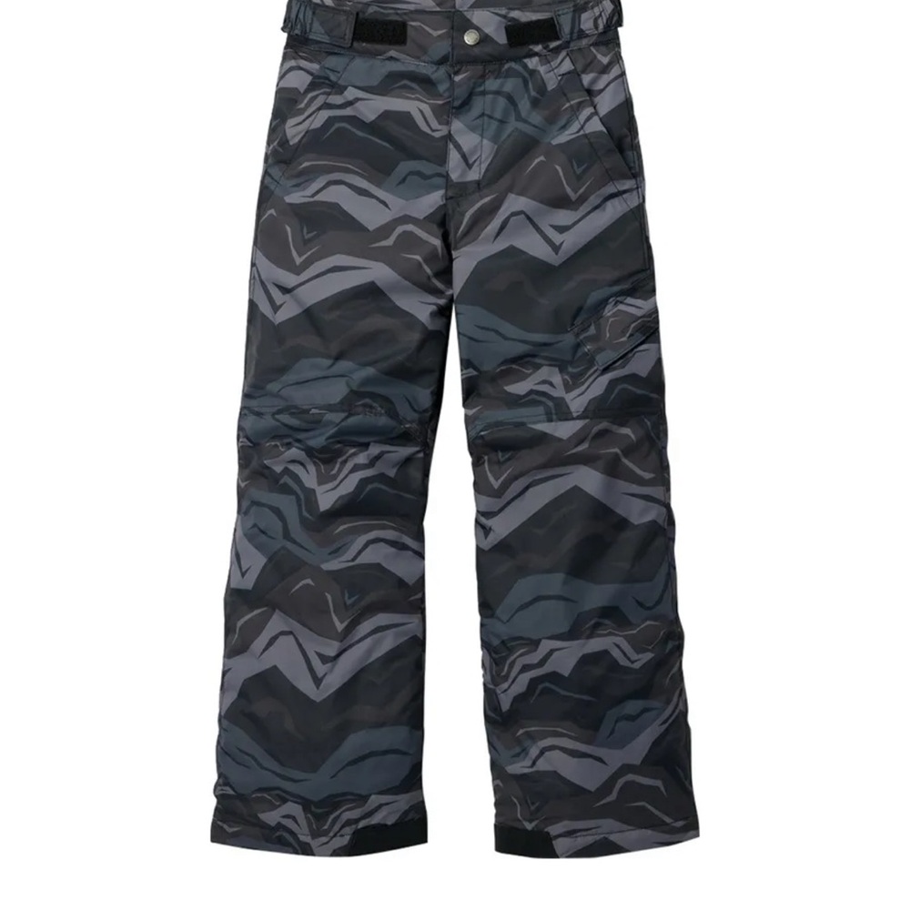 Columbia Unisex Ice Slope II Snow Pants Grey Camo - New With Tags